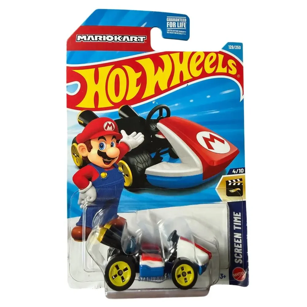 Mario Kart Hot Wheels Standard Cart Brand New Factory Sealed Mario Brothers